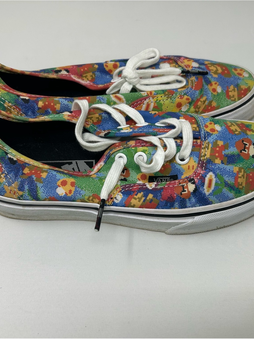 Vans Low-Top Sneakers Super Mario Bros Print